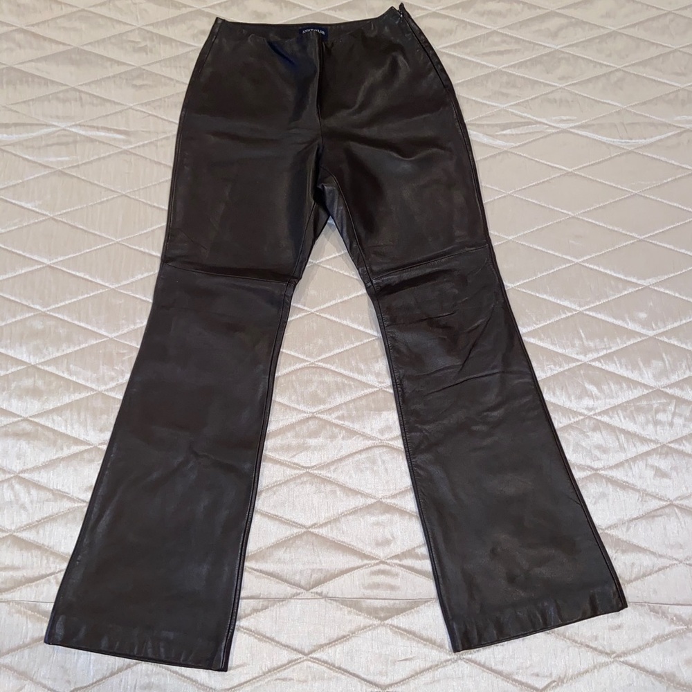 Ann Taylor Leather pants